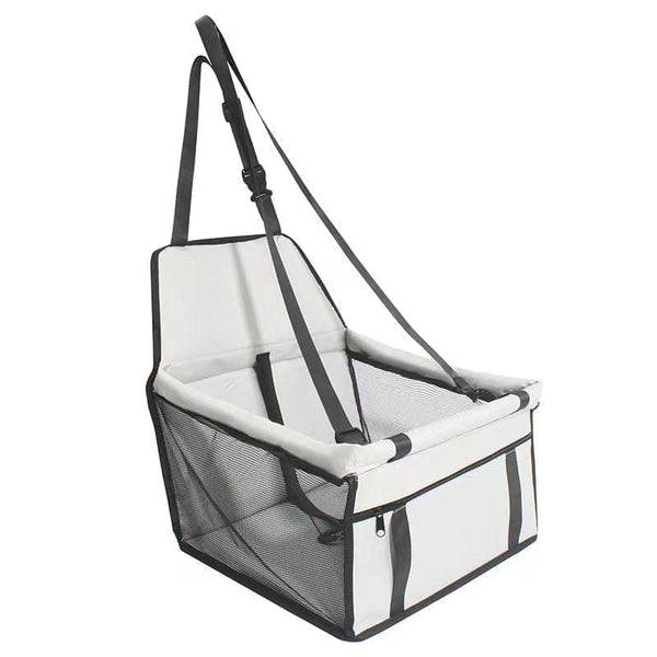 Julibee Bucket Dog Car Booster-Dog Car Seat-Julibees- Silver Circle Pets