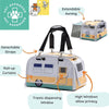 Kittyrama Waterproof Cat Carrier & Hideaway | Airline-Approved-Cat Carrier-Kittyrama- Silver Circle Pets