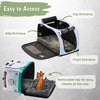 Kittyrama Waterproof Cat Carrier & Hideaway | Airline-Approved-Cat Carrier-Kittyrama- Silver Circle Pets