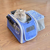 Kittyrama Waterproof Cat Carrier & Hideaway | Airline-Approved-Cat Carrier-Kittyrama- Silver Circle Pets