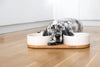Labbvenn VUKU Ceramic Double Buffet-Pet Bowls, Feeders & Waterers-Labbvenn- Silver Circle Pets