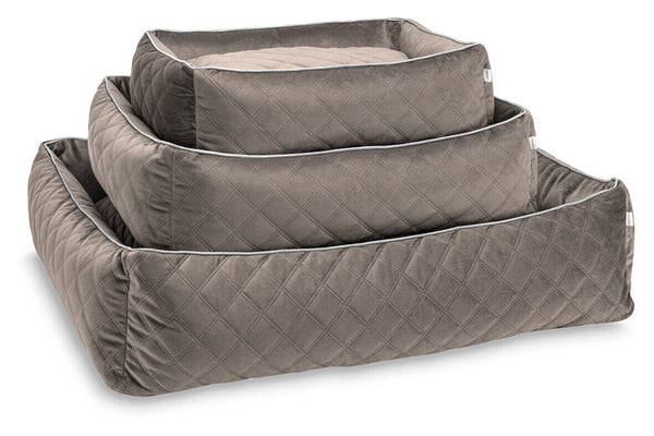 Laboni Orthopaedic Dog Bed Oxford-Dog Bed-Laboni- Silver Circle Pets