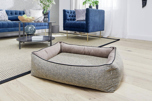 Laboni Scala Reversible Orthopaedic Dog Bed-Dog Bed-Laboni- Silver Circle Pets