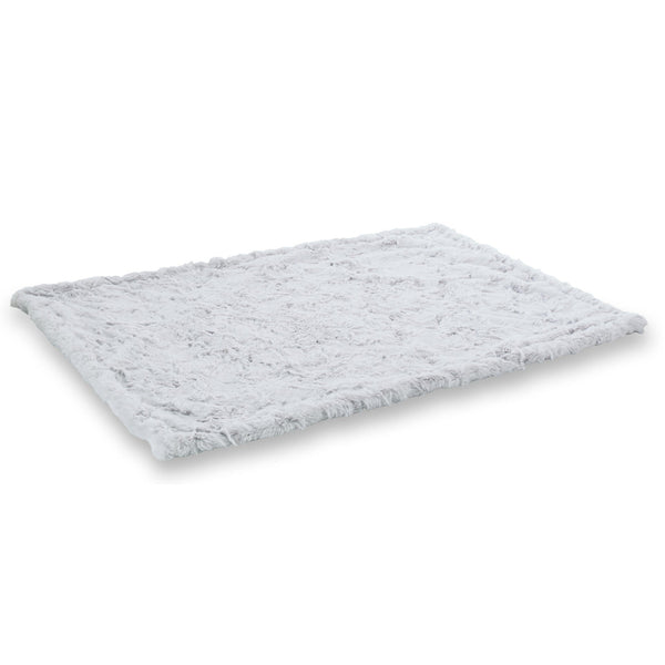 Laboni Woven Faux Fur Dog Blanket Cozy-Dog Blanket-Laboni- Silver Circle Pets