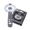 Max & Molly Matrix 2.0 Ultra LED Dog Collar Safety Light | USB-C Rechargeable-Pet Accessories-Max & Molly- Silver Circle Pets