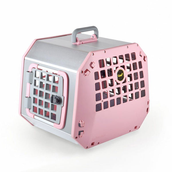 MIMSafe Care2 Hard-Shell Pet Carrier & Car Seat | Crash Tested | 2-in-1 | Large-Pet Carrier-MIMSafe- Silver Circle Pets