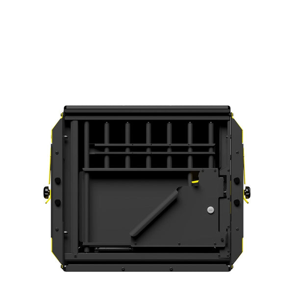 MIMsafe MultiCage G4 Double Medium | Crash-Tested Dog Transport Cage-Dog Cage-MIMsafe- Silver Circle Pets