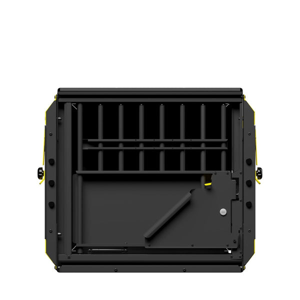 MIMsafe MultiCage G4 Single Large | Crash-Tested Dog Transport Cage-Dog Cage-MIMsafe- Silver Circle Pets