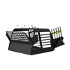 MIMsafe VarioCage Double Medium | 4th Gen Adjustable Dog Car Crate | Crash Tested-Dog Crate-MIMsafe- Silver Circle Pets