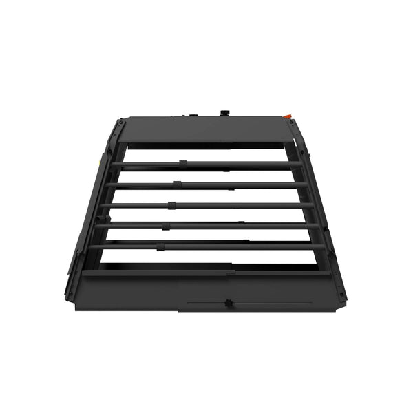 MIMsafe VarioCage Double Medium | 4th Gen Adjustable Dog Car Crate | Crash Tested-Dog Crate-MIMsafe- Silver Circle Pets