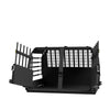 MIMsafe VarioCage Double Medium | 4th Gen Adjustable Dog Car Crate | Crash Tested-Dog Crate-MIMsafe- Silver Circle Pets