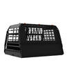 MIMsafe VarioCage Double X-Large | 4th Gen Adjustable Dog Car Crate | Crash Tested-Dog Crate-MIMsafe- Silver Circle Pets