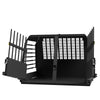 MIMsafe VarioCage Double XX-Large | 4th Gen Adjustable Dog Car Crate | Crash Tested-Dog Crate-MIMsafe- Silver Circle Pets