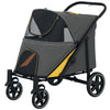 PawHut 167V Foldable Large Pet Stroller