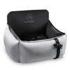 Oh Charlie Dog Car Seat Bed Elite-Dog Car Seat-Oh Charlie- Silver Circle Pets