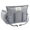 Oh Charlie Dog Car Seat Bed Florence-Dog Car Seat-Oh Charlie- Silver Circle Pets