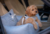 Oh Charlie Dog Car Seat Bed Florence-Dog Car Seat-Oh Charlie- Silver Circle Pets