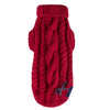 Oh Charlie Dog Sweater Love Red-Dog Jumper-Oh Charlie- Silver Circle Pets
