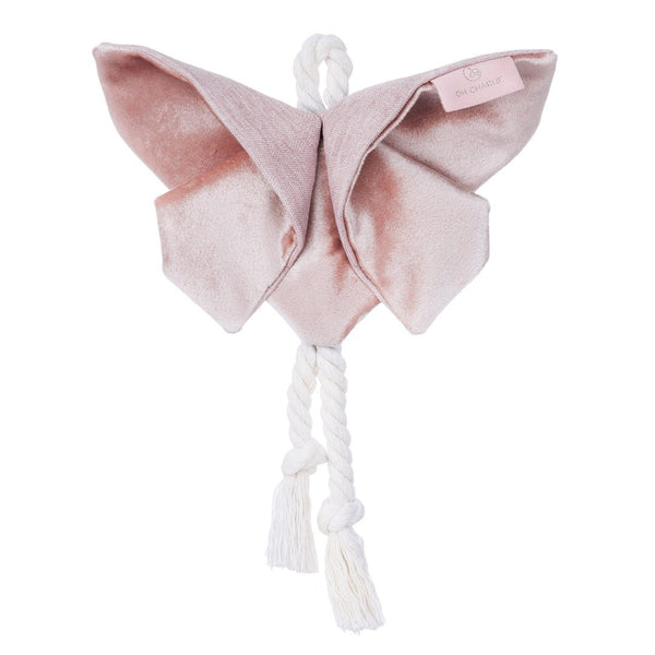 Oh Charlie Dog Toy Butterfly LaPerla-Dog Toys-Oh Charlie- Silver Circle Pets