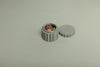 OMNIAGIOIA Personalised Pet Treat Holder-Treat Holder-OMNIAGIOIA- Silver Circle Pets