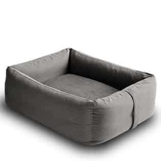 Pet Interiors Fabric Dog Bed BOOX-Dog Bed-Pet Interiors- Silver Circle Pets