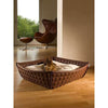 Pet Interiors Leather Cat Basket BOWL-Cat Bed-Pet Interiors- Silver Circle Pets