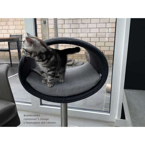 Pet Interiors Rondo Felt Cat Bed Stand-Cat Bed-Pet Interiors- Silver Circle Pets