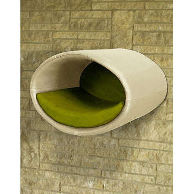 Pet Interiors Rondo Leather Cat Wall Climber-Cat Bed-Pet Interiors- Silver Circle Pets