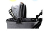 Petique 3-in-1 Tri-Fold Pet Stroller Travel System-Pet Strollers-Petique- Silver Circle Pets