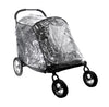 Petique Apollo Elite Pet Stroller & Trailer | Integrated Ramp-Pet Strollers-Petique- Silver Circle Pets