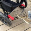 Petique Chinook Pet Stroller incl. Free Rain Cover-Pet Strollers-Petique- Silver Circle Pets