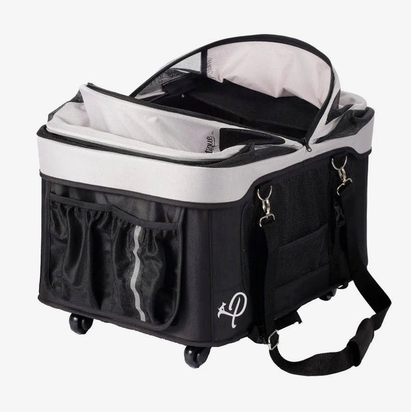 Petique Dynamic 4-in-1 Pet Stroller Travel System-Pet Strollers-Petique- Silver Circle Pets