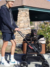 Petique Dynamic 4-in-1 Pet Stroller Travel System-Pet Strollers-Petique- Silver Circle Pets