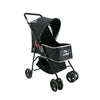 Petique Rollin' Pet Stroller-Pet Strollers-Petique- Silver Circle Pets