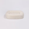 PillowVilla Faux Fur Dog Bed PEBBLE-Dog Bed-PillowVilla- Silver Circle Pets