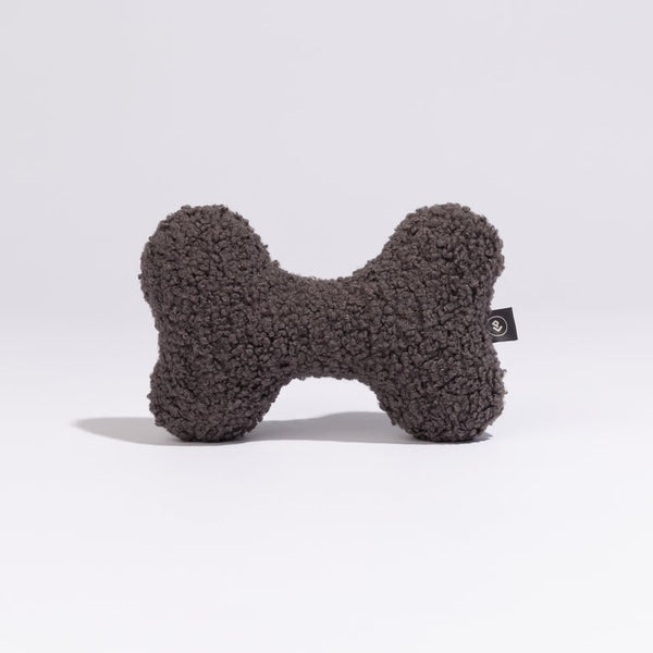 PillowVilla Faux Fur Luxury Dog Toy JOY-Dog Toy-PillowVilla- Silver Circle Pets