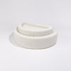 PillowVilla Recycled Olefin Dog Bed CUDDLY BEAN-Dog Bed-PillowVilla- Silver Circle Pets