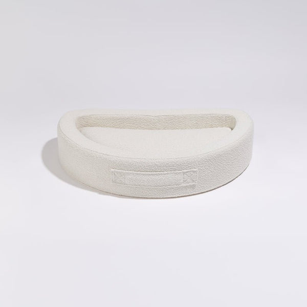 PillowVilla Recycled Olefin Dog Bed CUDDLY BEAN-Dog Bed-PillowVilla- Silver Circle Pets