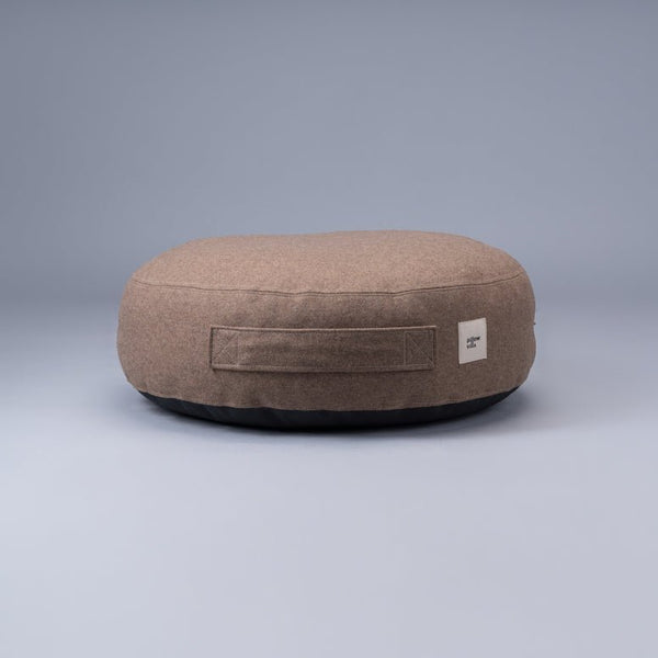 PillowVilla Recycled Wool Dog Bed COMFY-Dog Bed-PillowVilla- Silver Circle Pets