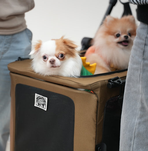 Ibiyaya BigBuddy 2-in-1 Pet Stroller and Crate