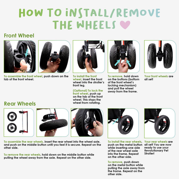 Petique Revolutionary Pet Stroller