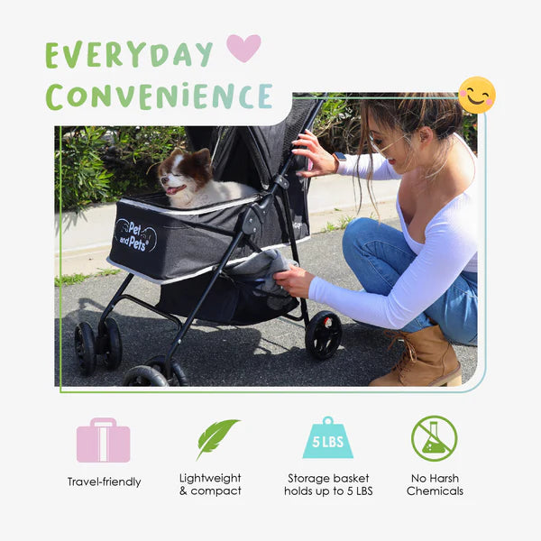 Petique Rollin' Pet Stroller