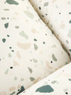 Settle Terrazzo Dog Bed | Eco-Friendly, UK Made-Dog Beds-Settle- Silver Circle Pets