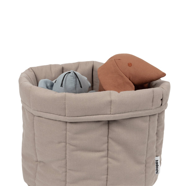 Tadazhi Dog Toy Storage Basket-Pet Toy Basket-tadazhi- Silver Circle Pets