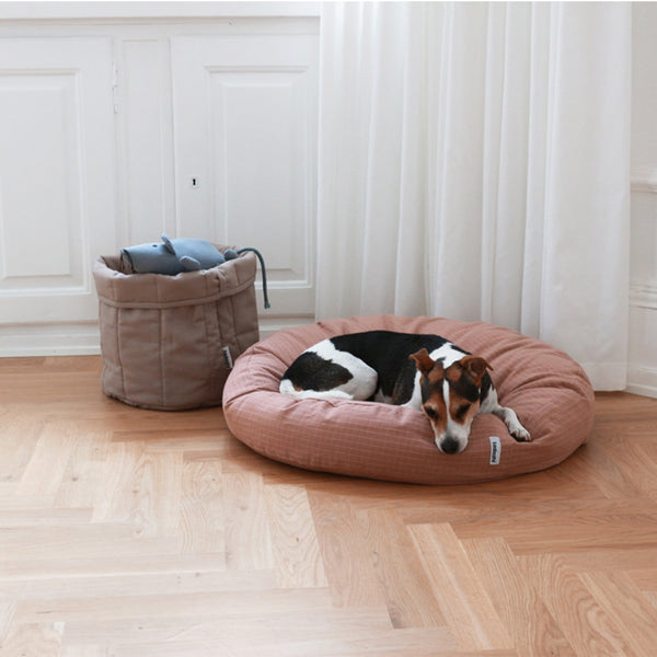 Tadazhi Dog Toy Storage Basket-Pet Toy Basket-tadazhi- Silver Circle Pets
