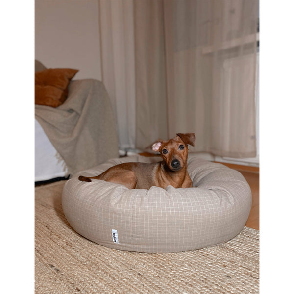 Tadazhi Donut Dog Bed-Dog Bed-tadazhi- Silver Circle Pets