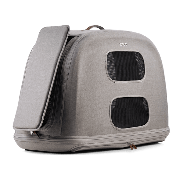Tavo Pets Crispin Pet Travel Crate | Impact Tested | 3 Sizes-Travel Crate-Tavo Pets- Silver Circle Pets