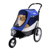 Petique Trailblazer Pet Stroller & Dog Bike Trailer incl. Free Rain Cover