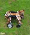 Walkin’ Wheels Full Support/4-Wheel MEDIUM (11 to 30 kg)-Dog Wheel Chair-Walkin Wheels- Silver Circle Pets