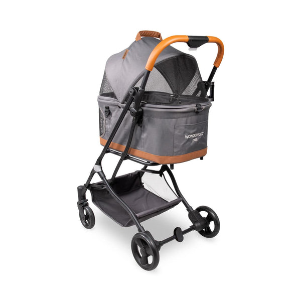 WonderFold P2 3-in-1 Pet Stroller Travel System-Pet Strollers-WonderFold- Silver Circle Pets